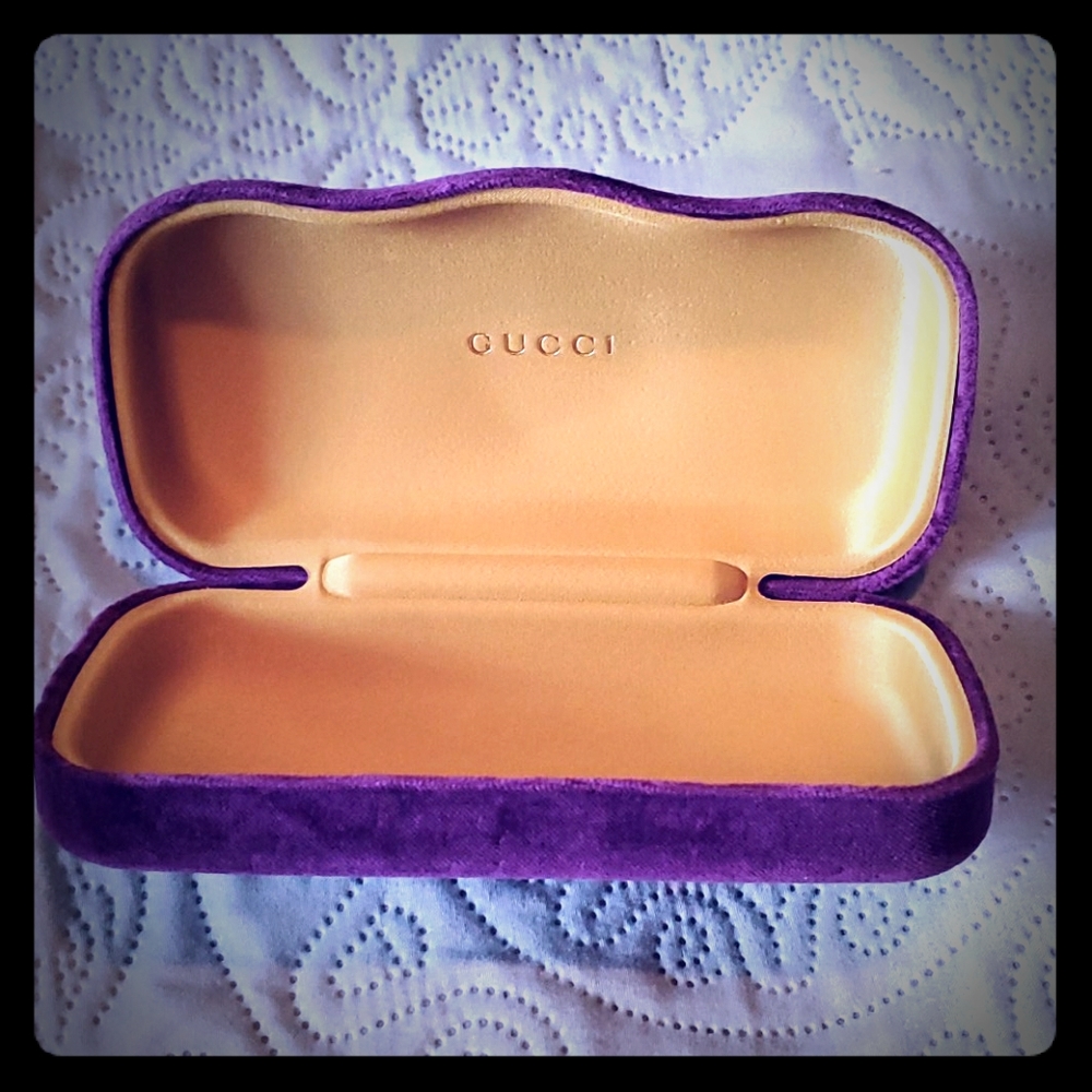 Gucci Velvet Sunglass Case
